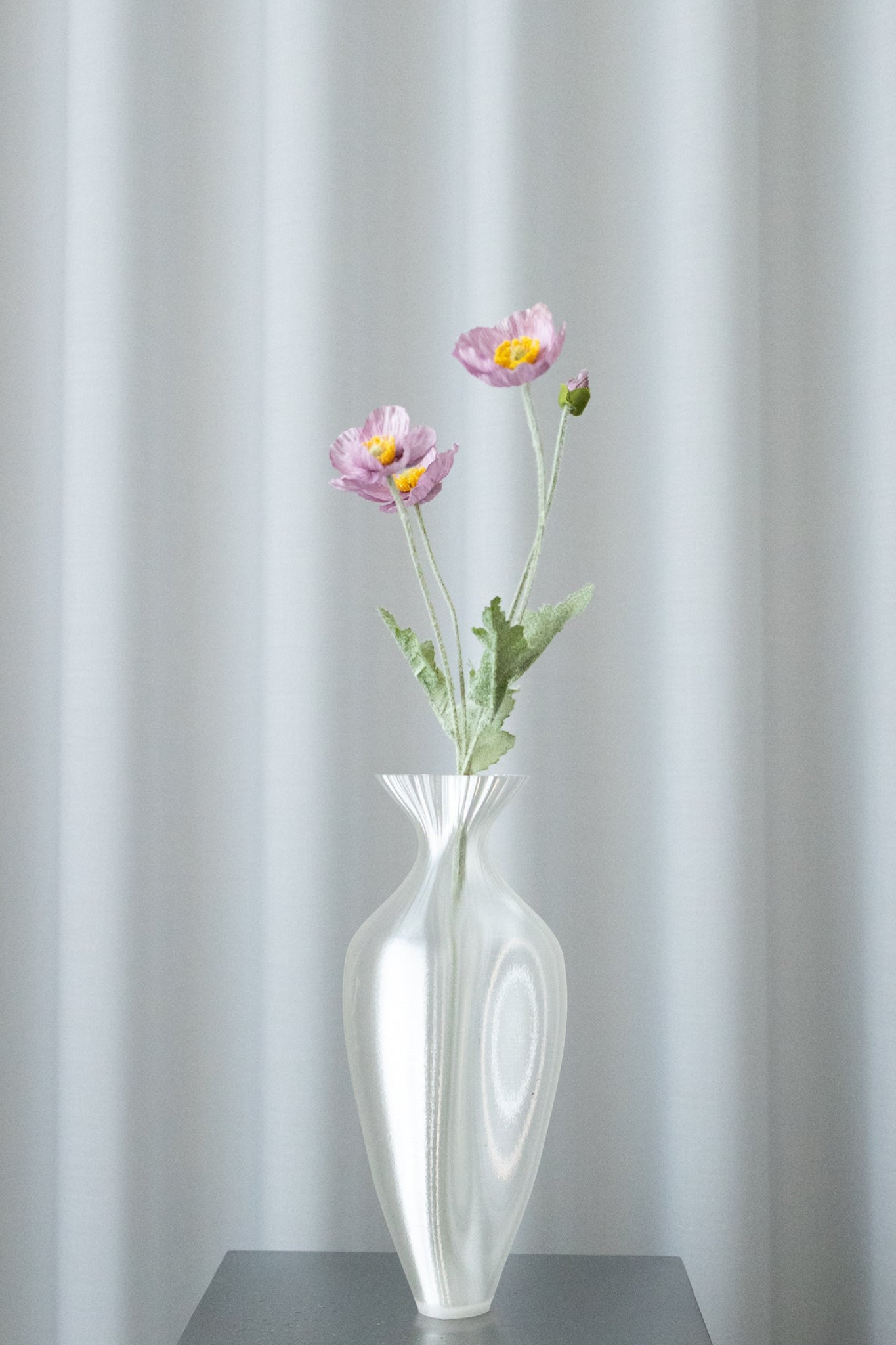 Kunstig valmue - lilla